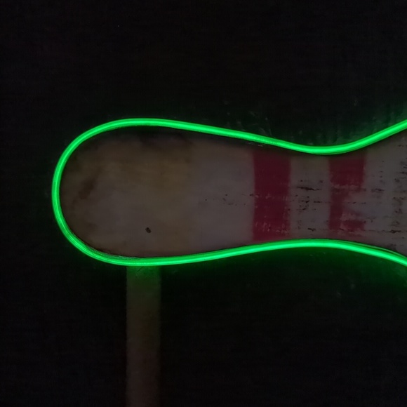 420 Smoke a Bowl 🎳🚬🔥. 3 setting Light-up Picture Framed. - Picture 2 of 8